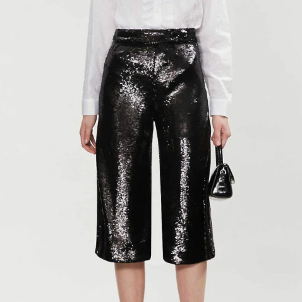 Maje Sequin Party Pants (NWT)